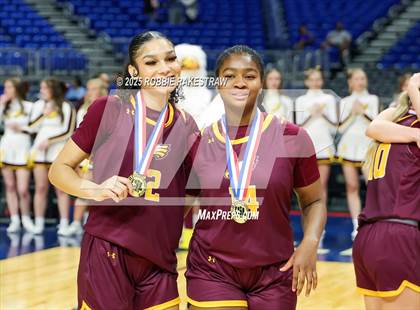 Thumbnail 2 in Fairfield vs. Jim Ned (UIL 3A Basketball Division I Final Medal Ceremony) photogallery.