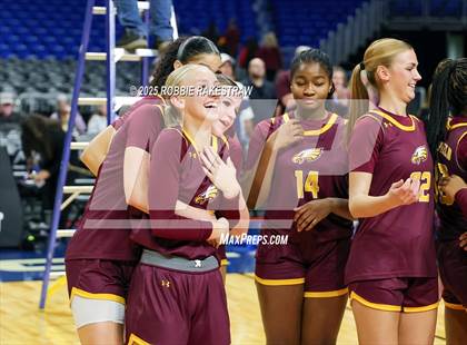 Thumbnail 1 in Fairfield vs. Jim Ned (UIL 3A Basketball Division I Final Medal Ceremony) photogallery.