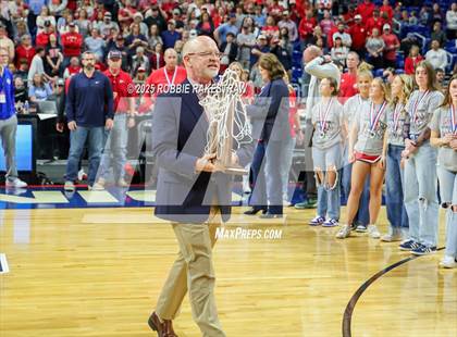 Thumbnail 3 in Fairfield vs. Jim Ned (UIL 3A Basketball Division I Final Medal Ceremony) photogallery.