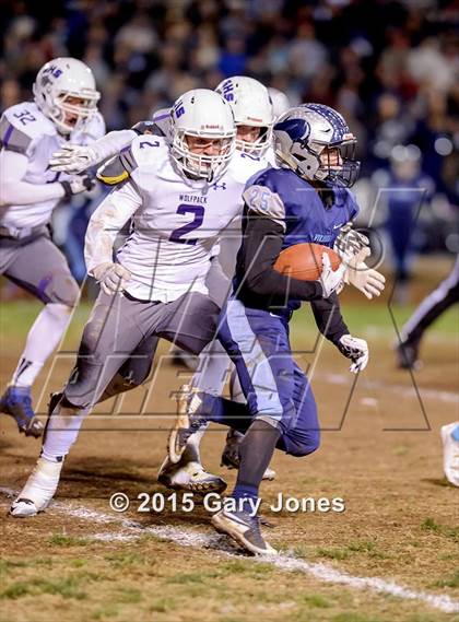 Thumbnail 2 in Pleasant Valley vs Shasta (CIF NS D2 Final) photogallery.