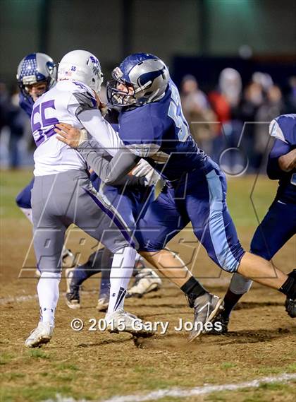 Thumbnail 3 in Pleasant Valley vs Shasta (CIF NS D2 Final) photogallery.