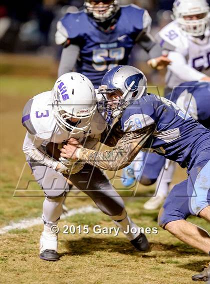 Thumbnail 2 in Pleasant Valley vs Shasta (CIF NS D2 Final) photogallery.