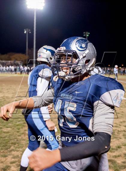 Thumbnail 2 in Pleasant Valley vs Shasta (CIF NS D2 Final) photogallery.