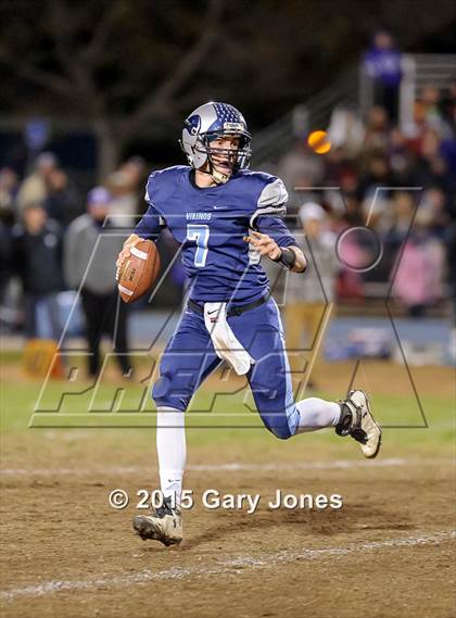 Thumbnail 3 in Pleasant Valley vs Shasta (CIF NS D2 Final) photogallery.