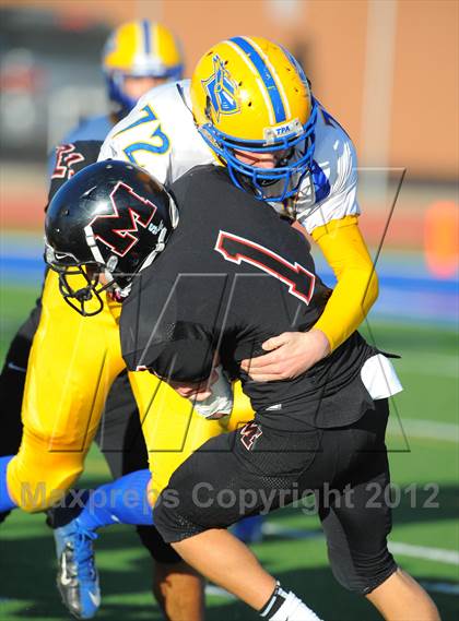 Thumbnail 2 in Tempe Prep vs. Morenci (AIA D5 Playoffs) photogallery.