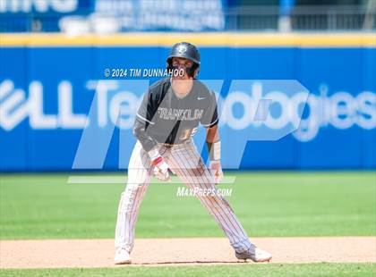 Thumbnail 3 in Gunter vs. Franklin (UIL 3A Baseball Semifinal) photogallery.