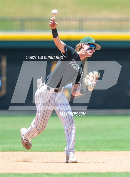 Thumbnail 1 in Gunter vs. Franklin (UIL 3A Baseball Semifinal) photogallery.