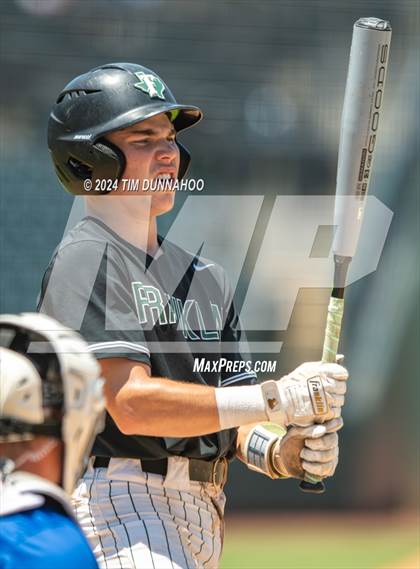 Thumbnail 3 in Gunter vs. Franklin (UIL 3A Baseball Semifinal) photogallery.