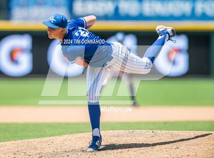 Thumbnail 2 in Gunter vs. Franklin (UIL 3A Baseball Semifinal) photogallery.