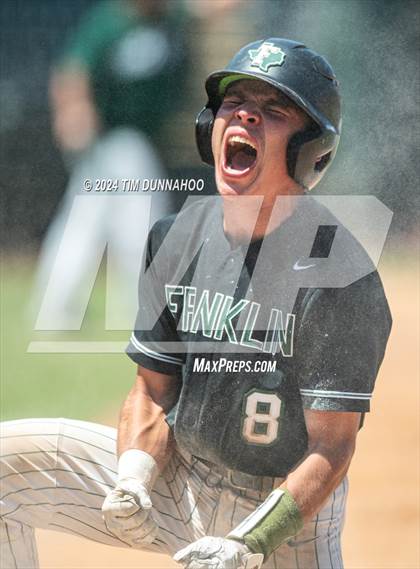 Thumbnail 2 in Gunter vs. Franklin (UIL 3A Baseball Semifinal) photogallery.