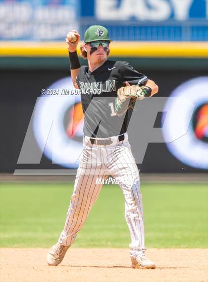 Thumbnail 1 in Gunter vs. Franklin (UIL 3A Baseball Semifinal) photogallery.