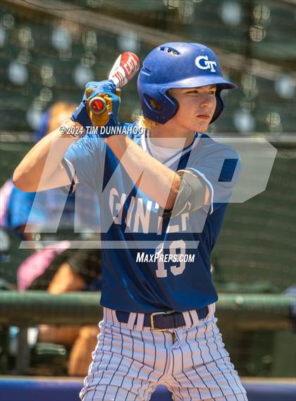 Thumbnail 2 in Gunter vs. Franklin (UIL 3A Baseball Semifinal) photogallery.