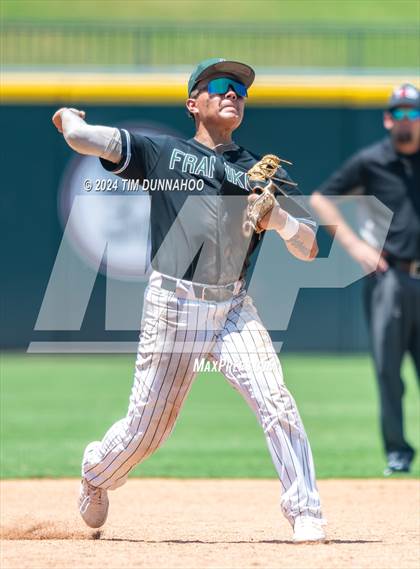 Thumbnail 3 in Gunter vs. Franklin (UIL 3A Baseball Semifinal) photogallery.