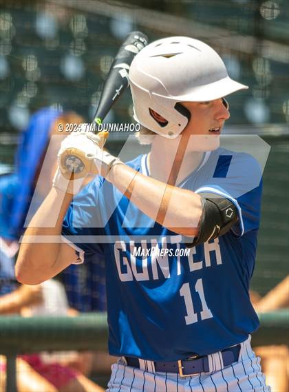 Thumbnail 2 in Gunter vs. Franklin (UIL 3A Baseball Semifinal) photogallery.