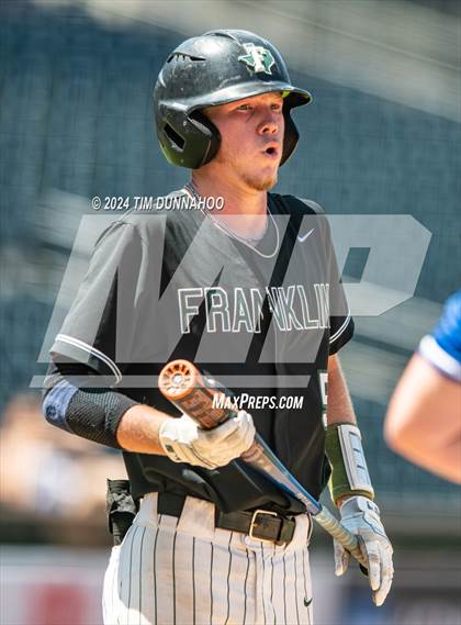 Thumbnail 3 in Gunter vs. Franklin (UIL 3A Baseball Semifinal) photogallery.