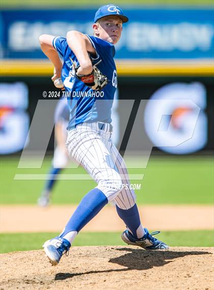 Thumbnail 3 in Gunter vs. Franklin (UIL 3A Baseball Semifinal) photogallery.