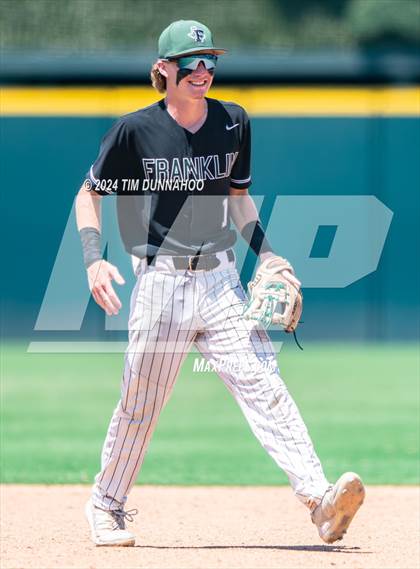 Thumbnail 3 in Gunter vs. Franklin (UIL 3A Baseball Semifinal) photogallery.