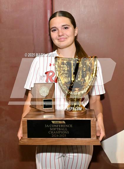 Thumbnail 3 in Yuma Catholic vs. Empire (AIA 3A Final - Awards) photogallery.