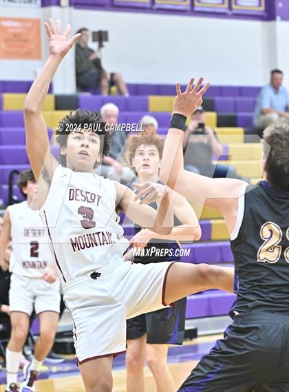 Thumbnail 1 in Queen Creek vs Desert Mountain (Fear the Hop Thanksgiving Tournament) photogallery.