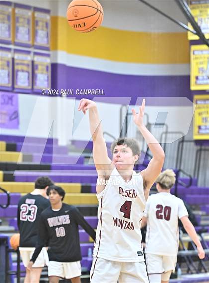 Thumbnail 3 in Queen Creek vs Desert Mountain (Fear the Hop Thanksgiving Tournament) photogallery.