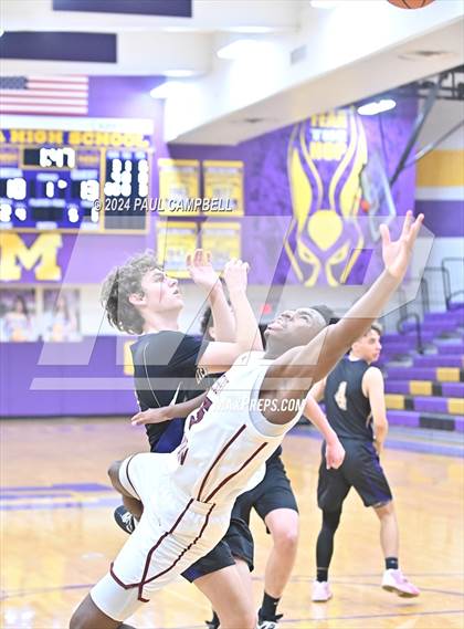 Thumbnail 1 in Queen Creek vs Desert Mountain (Fear the Hop Thanksgiving Tournament) photogallery.