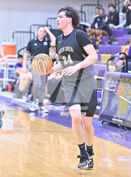 Thumbnail 3 in Queen Creek vs Desert Mountain (Fear the Hop Thanksgiving Tournament) photogallery.