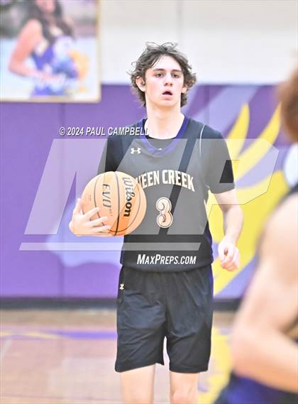 Thumbnail 1 in Queen Creek vs Desert Mountain (Fear the Hop Thanksgiving Tournament) photogallery.