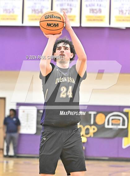 Thumbnail 2 in Queen Creek vs Desert Mountain (Fear the Hop Thanksgiving Tournament) photogallery.