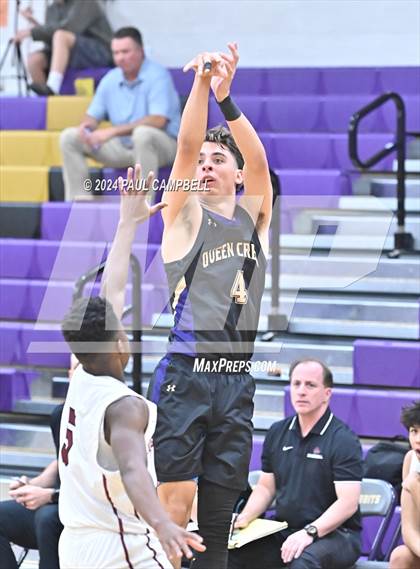Thumbnail 2 in Queen Creek vs Desert Mountain (Fear the Hop Thanksgiving Tournament) photogallery.