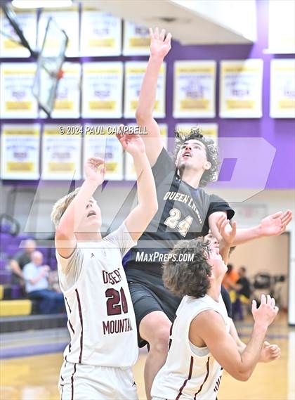 Thumbnail 1 in Queen Creek vs Desert Mountain (Fear the Hop Thanksgiving Tournament) photogallery.
