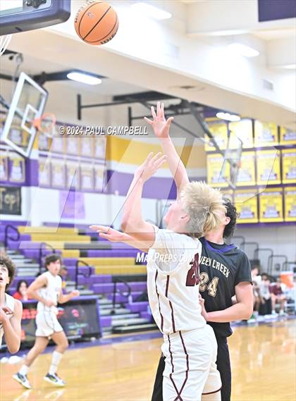 Thumbnail 1 in Queen Creek vs Desert Mountain (Fear the Hop Thanksgiving Tournament) photogallery.