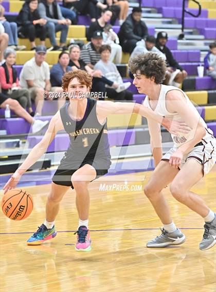 Thumbnail 1 in Queen Creek vs Desert Mountain (Fear the Hop Thanksgiving Tournament) photogallery.