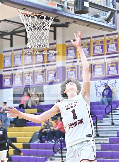 Thumbnail 1 in Queen Creek vs Desert Mountain (Fear the Hop Thanksgiving Tournament) photogallery.