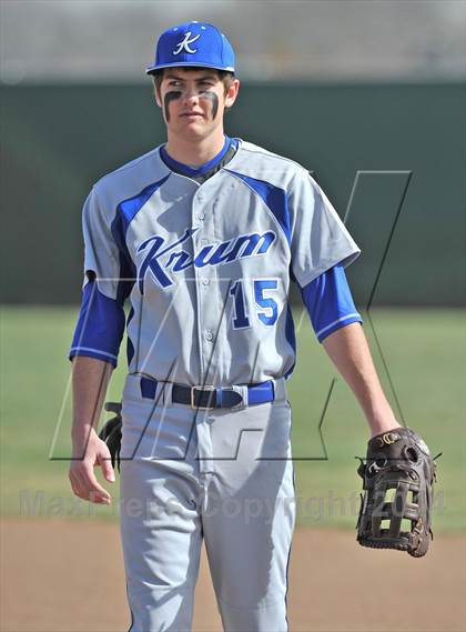 Thumbnail 3 in Bonham vs Krum (Pottsboro Tournament) photogallery.