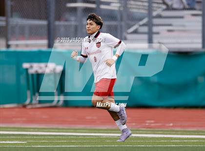 Thumbnail 1 in Gainesville vs. Bridgeport (UIL Soccer 4A Region 2 Semifinal) photogallery.