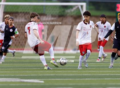 Thumbnail 3 in Gainesville vs. Bridgeport (UIL Soccer 4A Region 2 Semifinal) photogallery.