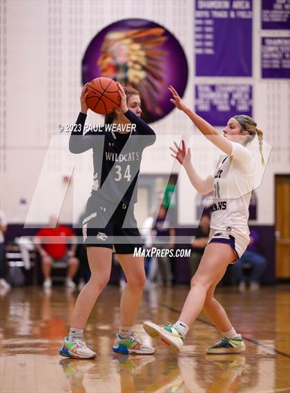 Thumbnail 2 in Mifflinburg vs. Shamokin Area (PIAA District IV 4A Quarterfinal) photogallery.