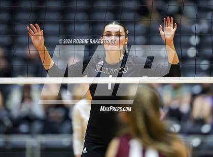 Thumbnail 1 in Iola vs. Crawford (UIL 2A Volleyball Division II Final) photogallery.