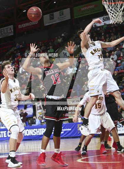 Thumbnail 3 in Half Hollow Hills East vs. McQuaid Jesuit (NYSPHSAA Class AA Semifinal) photogallery.