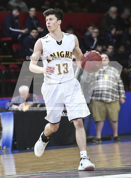 Thumbnail 3 in Half Hollow Hills East vs. McQuaid Jesuit (NYSPHSAA Class AA Semifinal) photogallery.