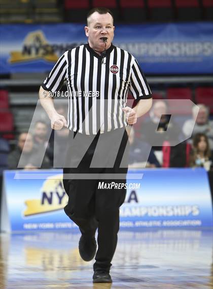 Thumbnail 3 in Half Hollow Hills East vs. McQuaid Jesuit (NYSPHSAA Class AA Semifinal) photogallery.