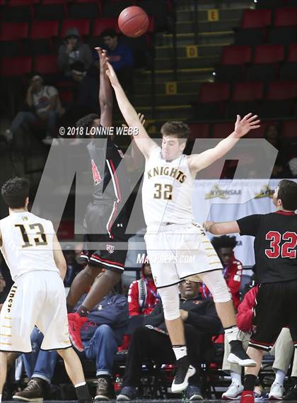 Thumbnail 3 in Half Hollow Hills East vs. McQuaid Jesuit (NYSPHSAA Class AA Semifinal) photogallery.