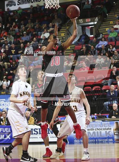 Thumbnail 3 in Half Hollow Hills East vs. McQuaid Jesuit (NYSPHSAA Class AA Semifinal) photogallery.