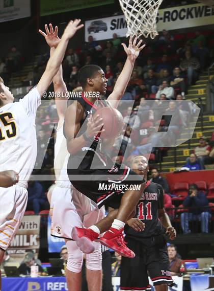 Thumbnail 3 in Half Hollow Hills East vs. McQuaid Jesuit (NYSPHSAA Class AA Semifinal) photogallery.