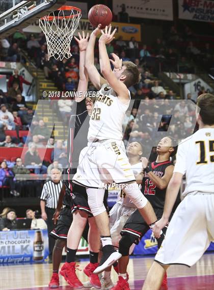 Thumbnail 3 in Half Hollow Hills East vs. McQuaid Jesuit (NYSPHSAA Class AA Semifinal) photogallery.