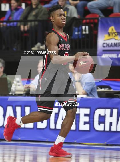 Thumbnail 1 in Half Hollow Hills East vs. McQuaid Jesuit (NYSPHSAA Class AA Semifinal) photogallery.