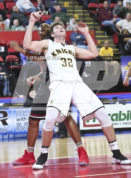 Thumbnail 2 in Half Hollow Hills East vs. McQuaid Jesuit (NYSPHSAA Class AA Semifinal) photogallery.