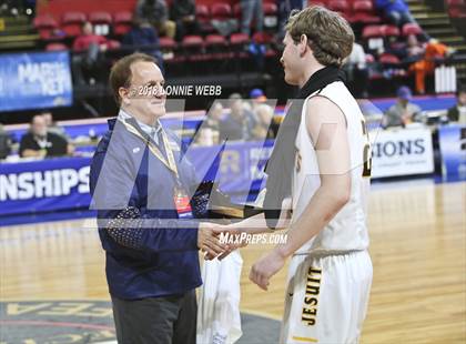 Thumbnail 1 in Half Hollow Hills East vs. McQuaid Jesuit (NYSPHSAA Class AA Semifinal) photogallery.