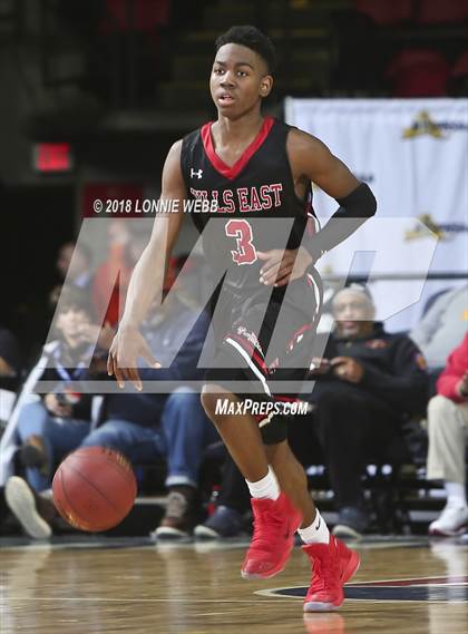 Thumbnail 3 in Half Hollow Hills East vs. McQuaid Jesuit (NYSPHSAA Class AA Semifinal) photogallery.