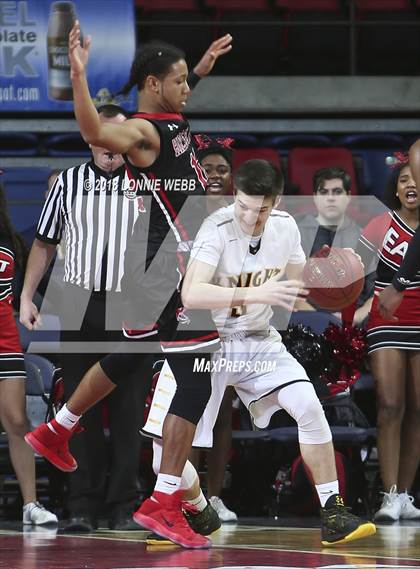 Thumbnail 1 in Half Hollow Hills East vs. McQuaid Jesuit (NYSPHSAA Class AA Semifinal) photogallery.